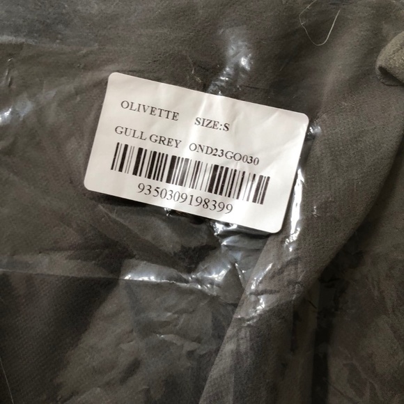 MISHA Olivette Georgette Maxi Dress - Gull grey - Picture 8 of 10